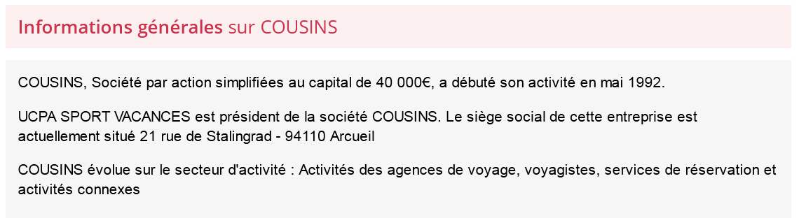 Info entreprise