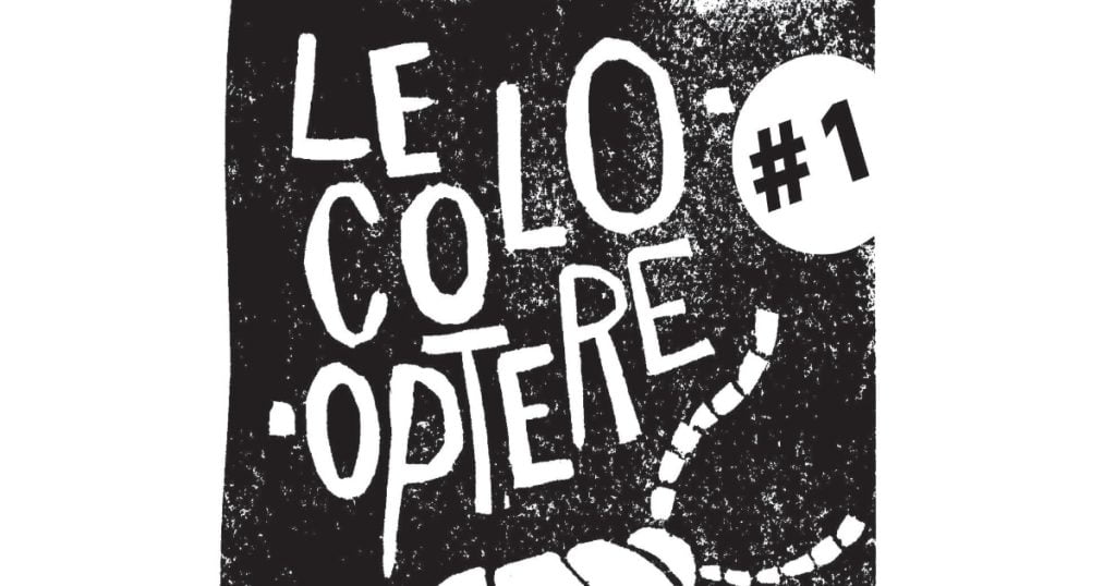 Première de couverture du fanzine sur les colos : Le Colo-optère