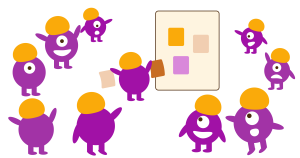 Personnes en train de décider ensemble